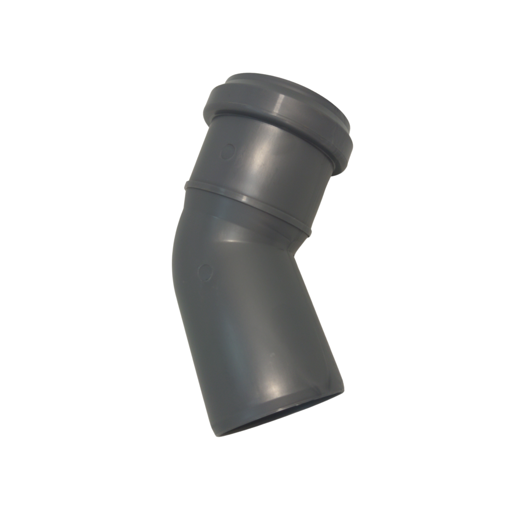 Отвод ПП D 050*30º Серый Стандарт Lammin (180шт/упак)