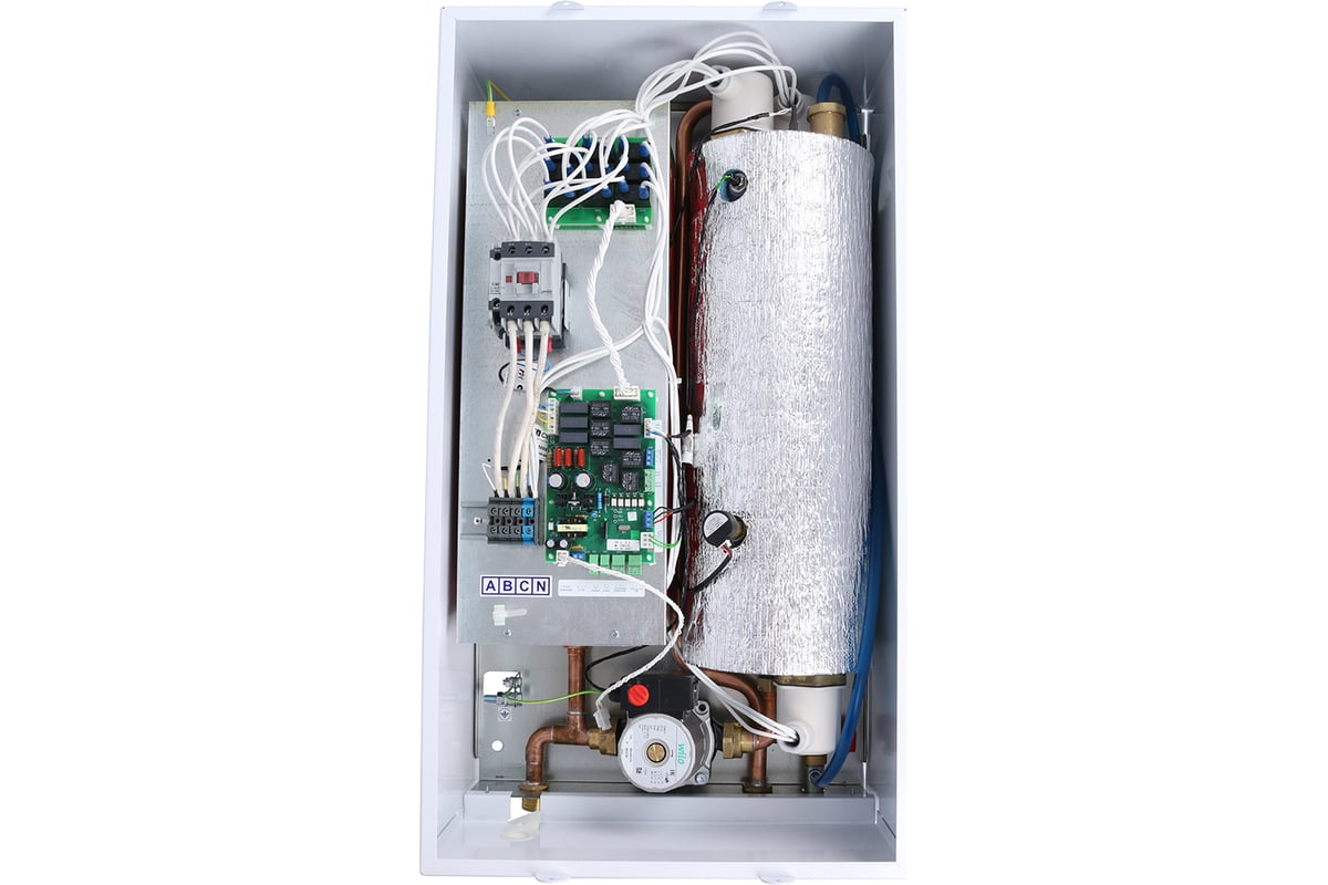 Котел Электрический 9 кВТ STOUT PLUS 1к настенный 220/380В ( OpenTherm, Wi-Fi, Алиса)