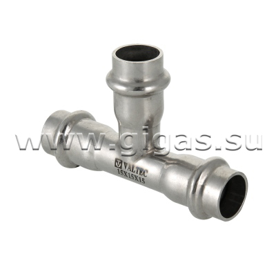 Тройник - пресс нерж. сталь 28 х 15 х 28