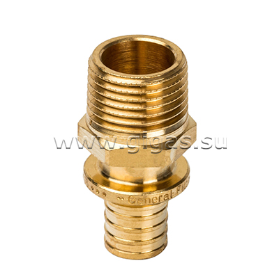 Переходник с наружной резьбой 25x1/2" STOUT