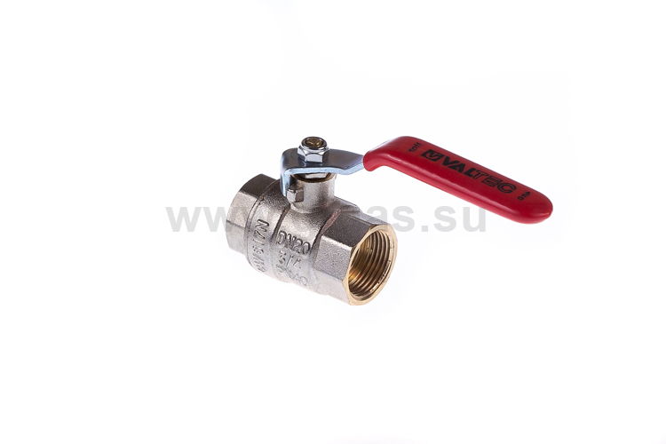 Кран шаровой 1 1/2" ВН-ВН рычаг BASE Valtec (уп.2/20)