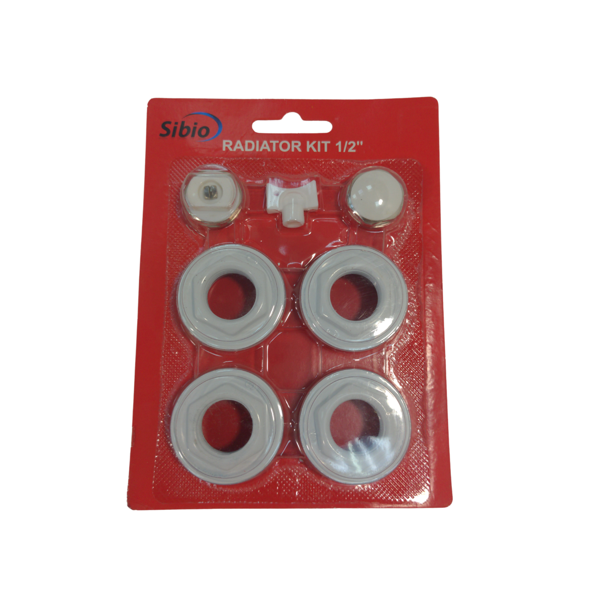 Монтажный комплект для радиатора 1/2" без крепления SIBIO (50 шт./кор)