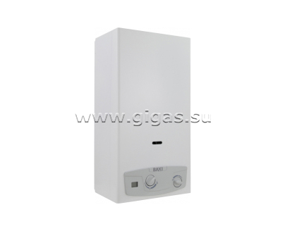 Водонагреватель газовый проточный SIG-2 11 p BAXI (с пьезорозжигом)