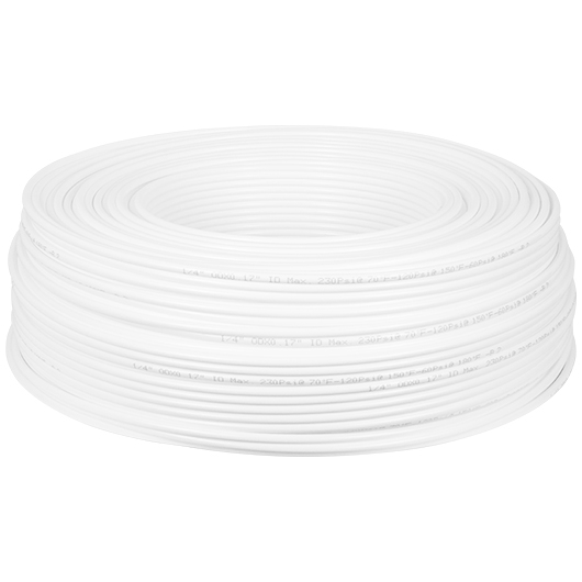 Шланг белый 1/4, бухта 300 м, для осмотических систем (кратно 5 м)