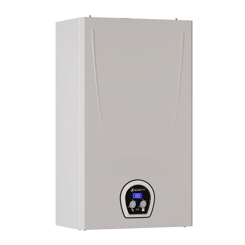 Котел Газовый Federica Bugatti ECO Light 24кВТ 2к настенный Turbo латунная гидрогруппа