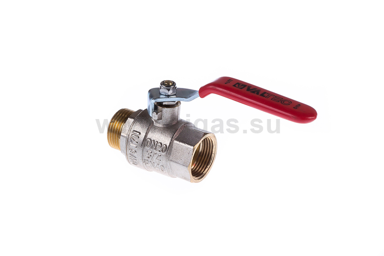 Кран шаровой 1 1/2" ВН-НР рычаг BASE Valtec (уп.2шт)