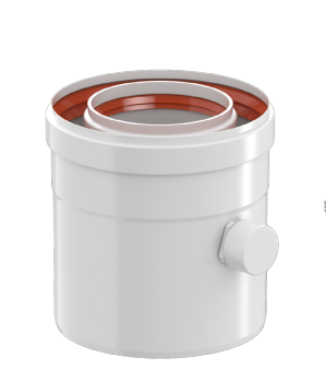 Конденсатоотводчик 80/125 алюминий KRATS