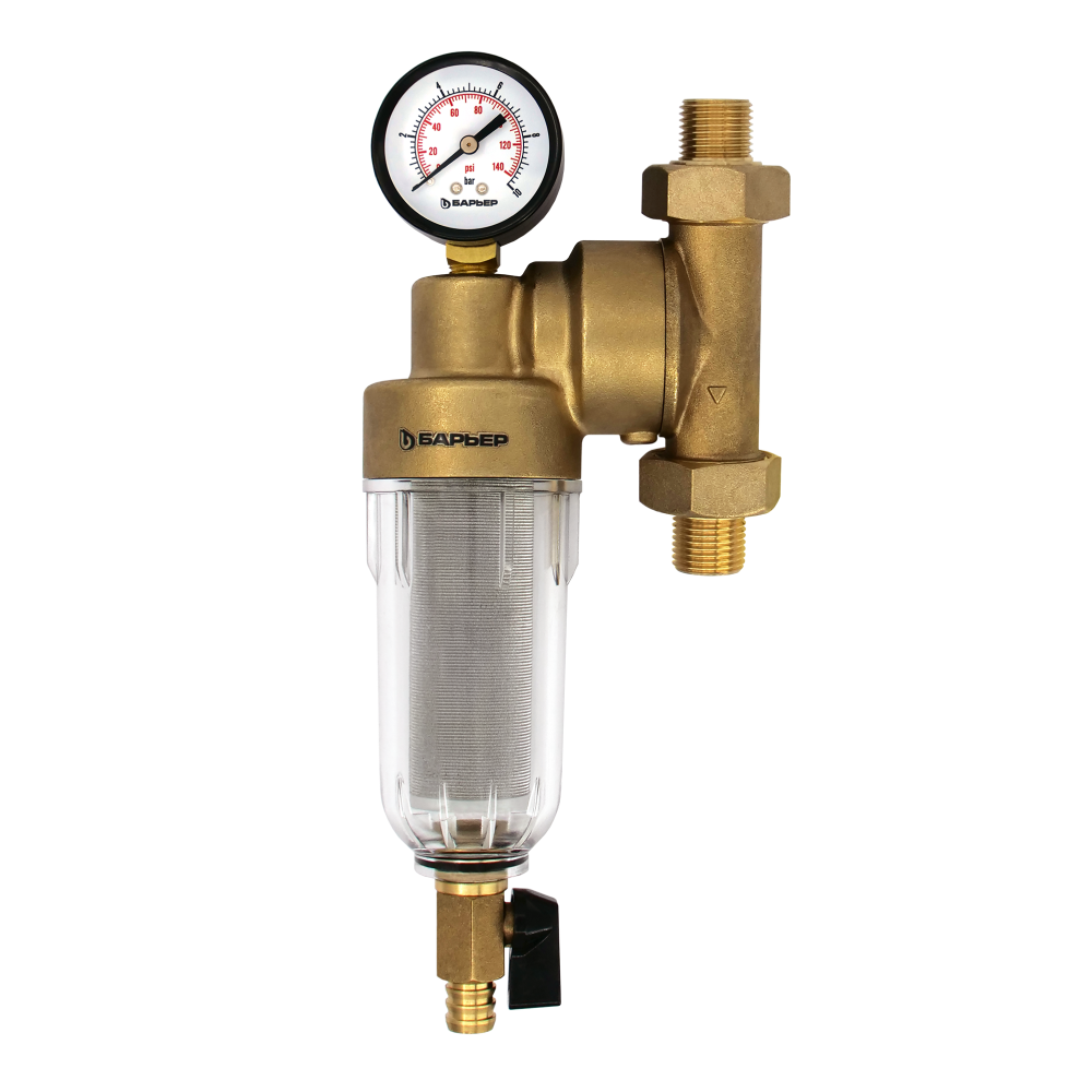 Фильтр механической очистки универсальный ПРОТЕКТ 1/2 ХВ Барьер
