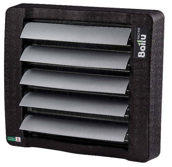 Тепловентилятор водяной BALLU BHP-W3-30-S мощность 45,6кВт макс. расх. воз.3000 м3/ч