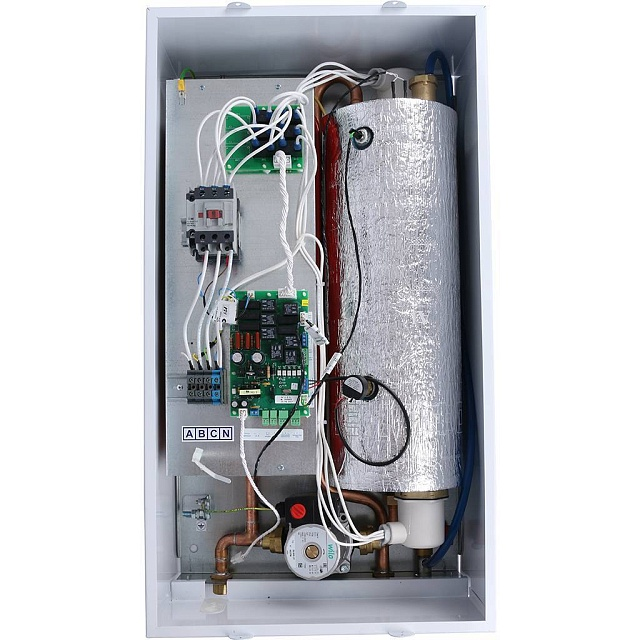 Котел Электрический 12кВТ STOUT PLUS 1к настенный 380В ( OpenTherm, Wi-Fi, Алиса)