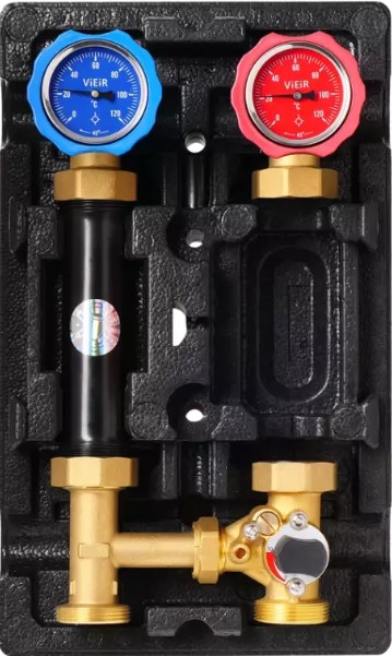 Насосная группа быстрого монтажа с 3-ходовым смесит. клапаном, без насоса Vieir (ex VR217-25/6)