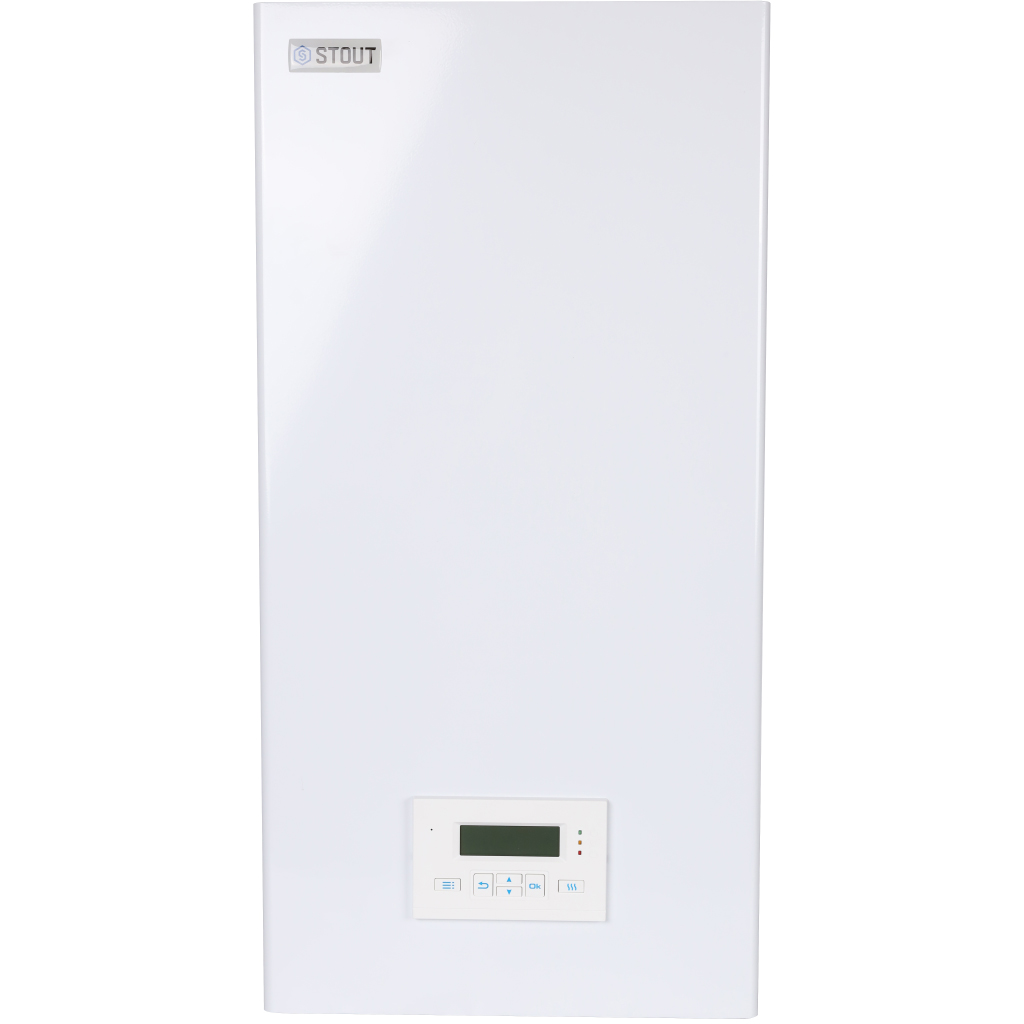 Котел Электрический 18кВТ STOUT PLUS 1к настенный 380В ( OpenTherm, Wi-Fi, Алиса)