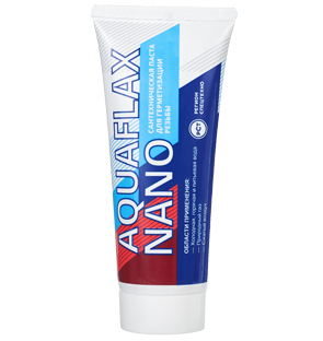 Паста сантехническая Aquaflax nano туба без блистера 270 г тюбик