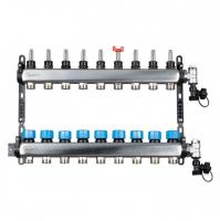 Коллекторная группа на 12 вых. 34 нерж. с расходомерами Bugatti