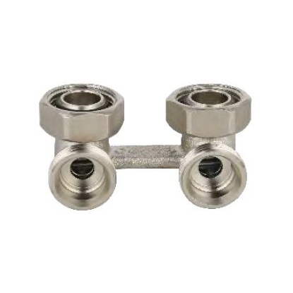 Узел нижнего подключения для радиатора угловой 3/4" х 3/4" EK шаровый SANEXT (6 шт/уп)