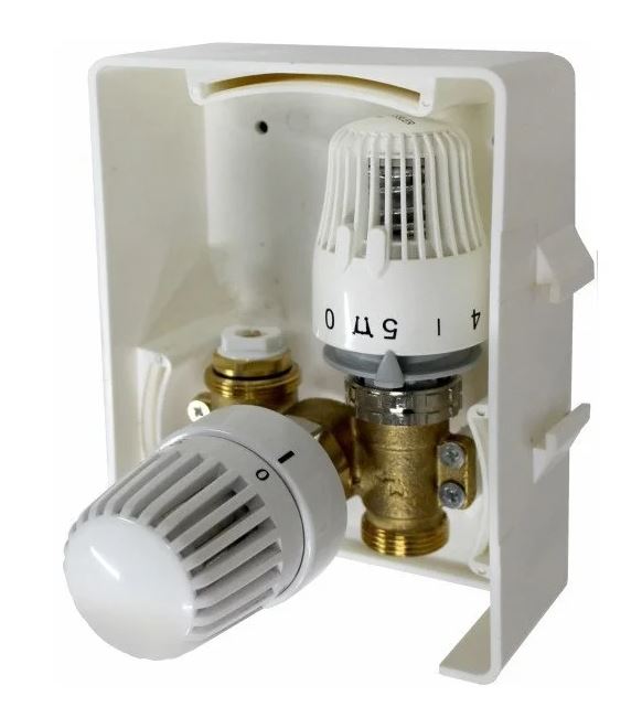 Терморегулирующий монтажный комплект с ограничителем температуры обратного потока TCB-K-RTL 01 ( TIM