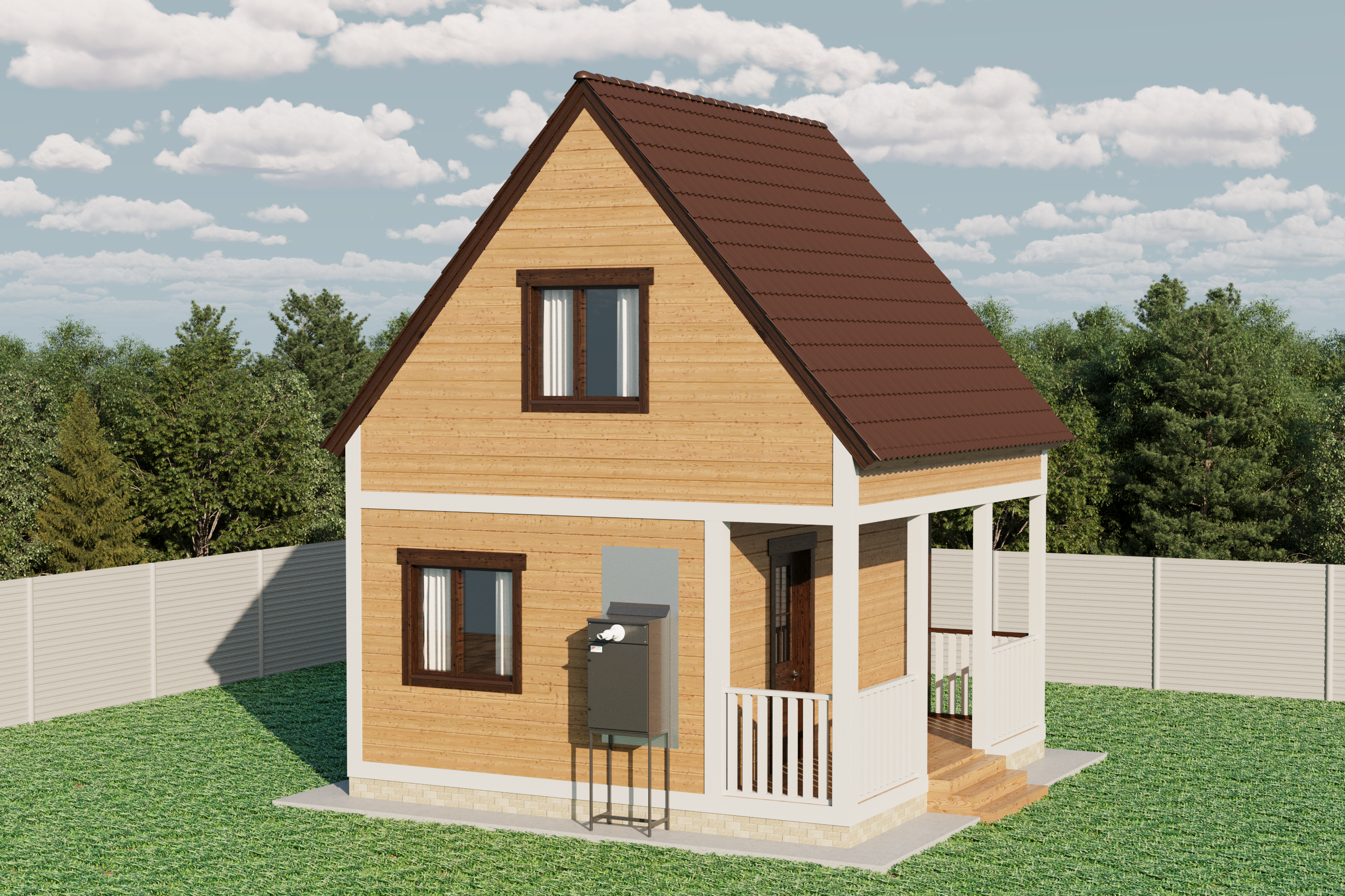 Котельная наружного размещения KRATS 24кВт 1к наст. исп (с котлом Federica Bugatti VARME 24кВт 1к )