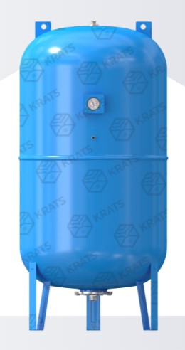 Гидроаккумулятор 500л KRATS (ножки L) ВЫВОД