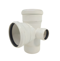 Крестовина двухплоскостная ПП D 110 110 50 87  правая СИНИКОН белая комфорт