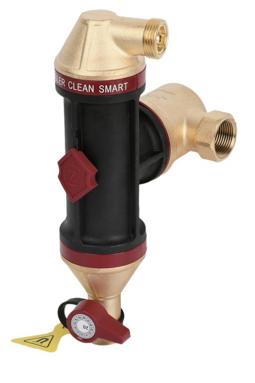 Сепаратор воздуха и шлама Clean Smart 1", 10 бар, 3 м/с, 120С TIM