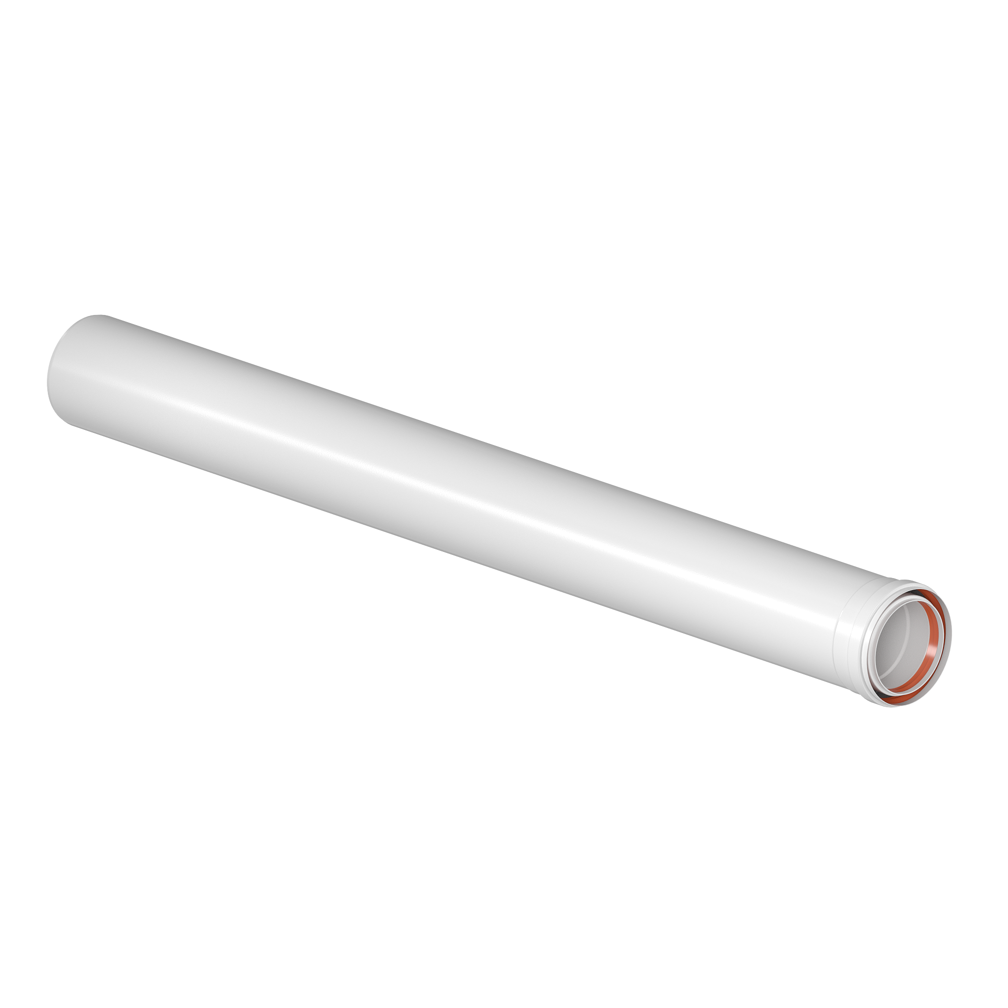 Труба утепленная универсальная D80 L250 мм до +180 KRATS