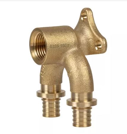Угольник настенный проточный 16х1/2", L=43 USYSTEMS 