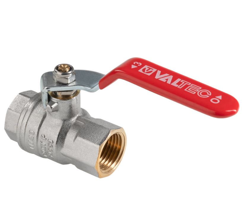 Кран шаровой 3/4" ВН-ВН рычаг ГОСТ VALTEC