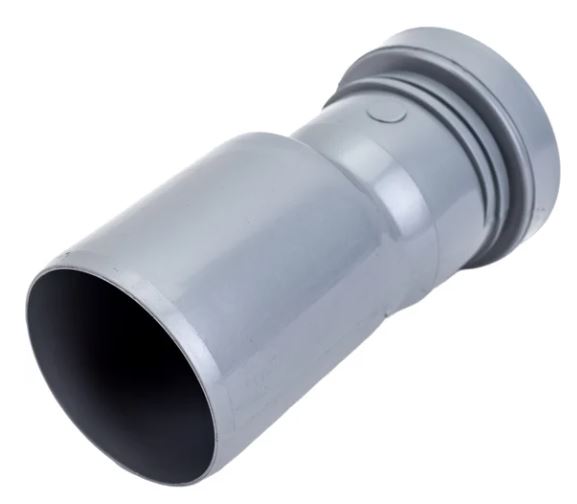 Переход прямой ПП D 50/40 Cерый Lammin (250шт/упак)