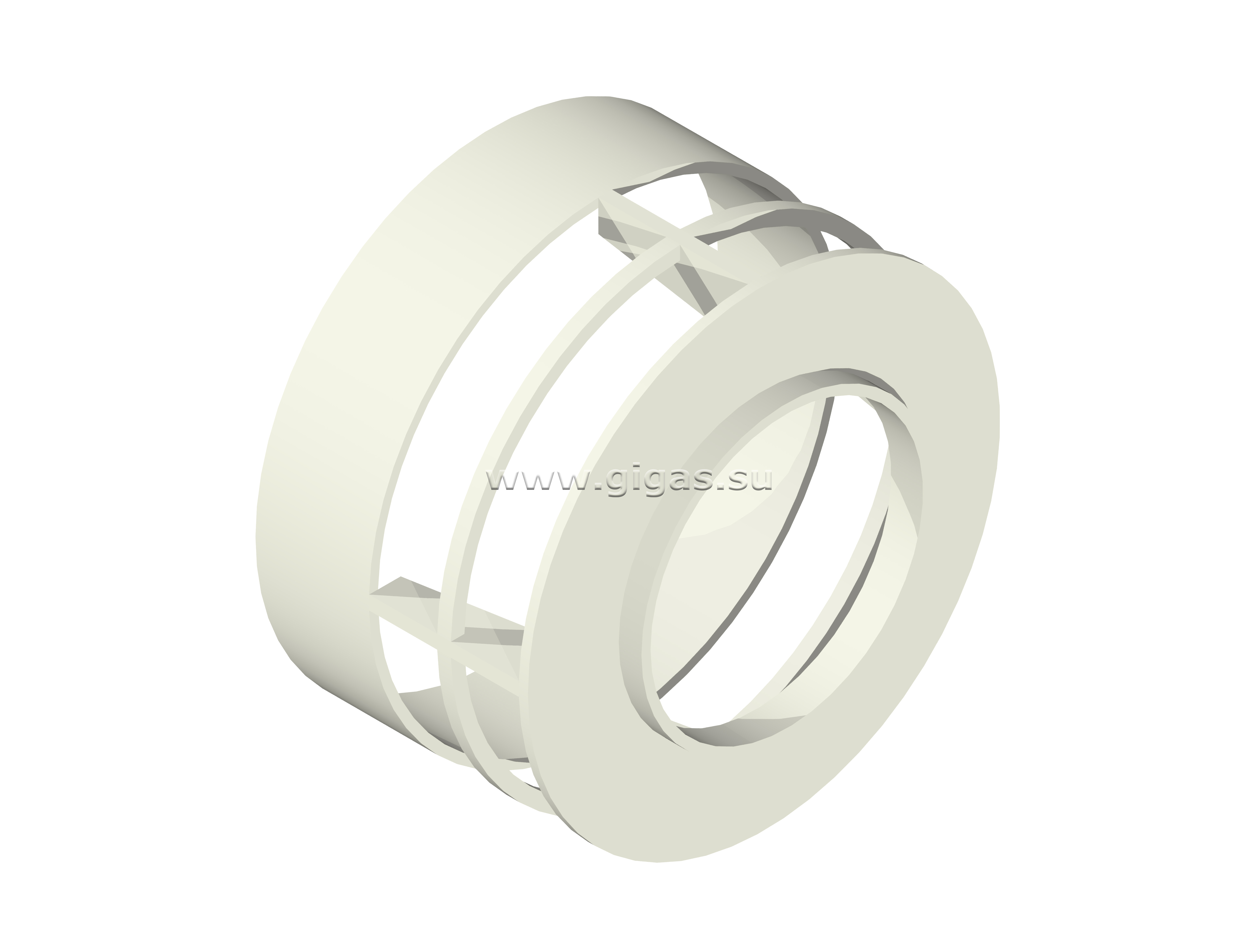 Наконечник D60 KRATS белый 