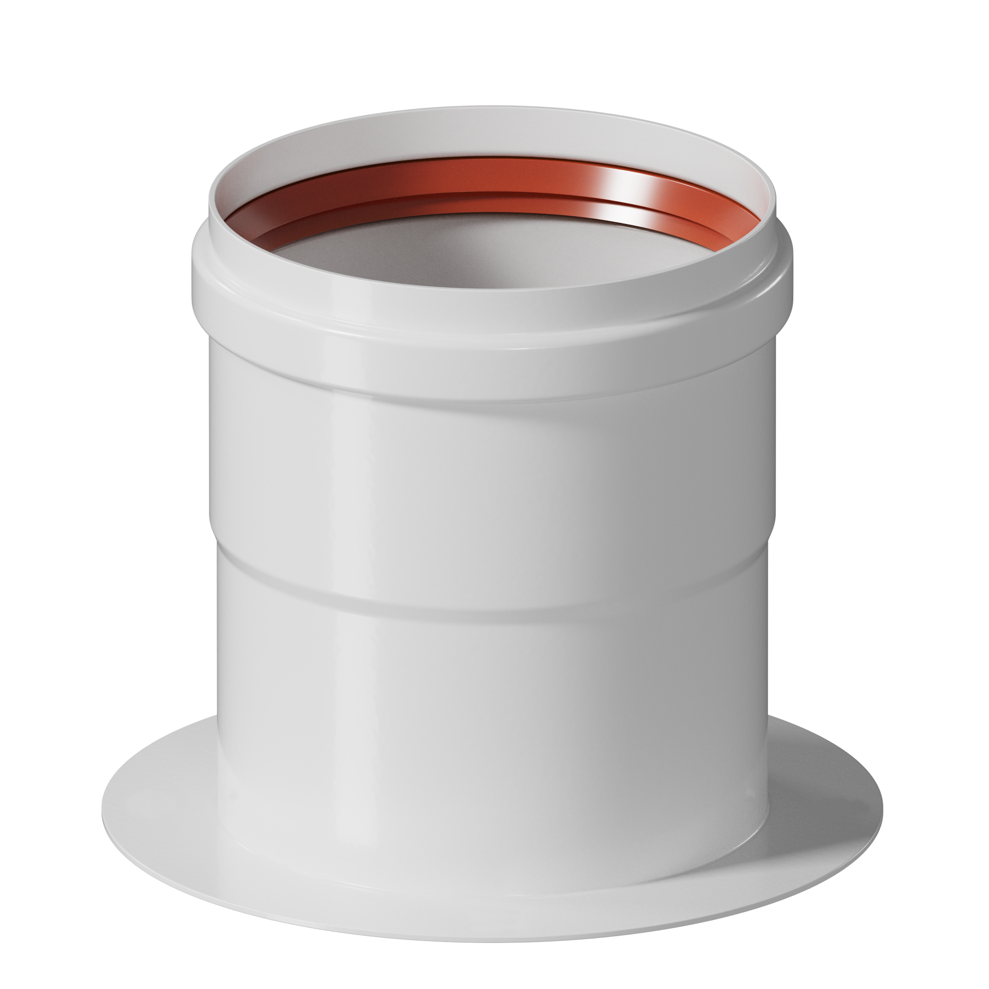 Адаптер D80 (воздуховод) для перехода на двухтрубную систему KRATS