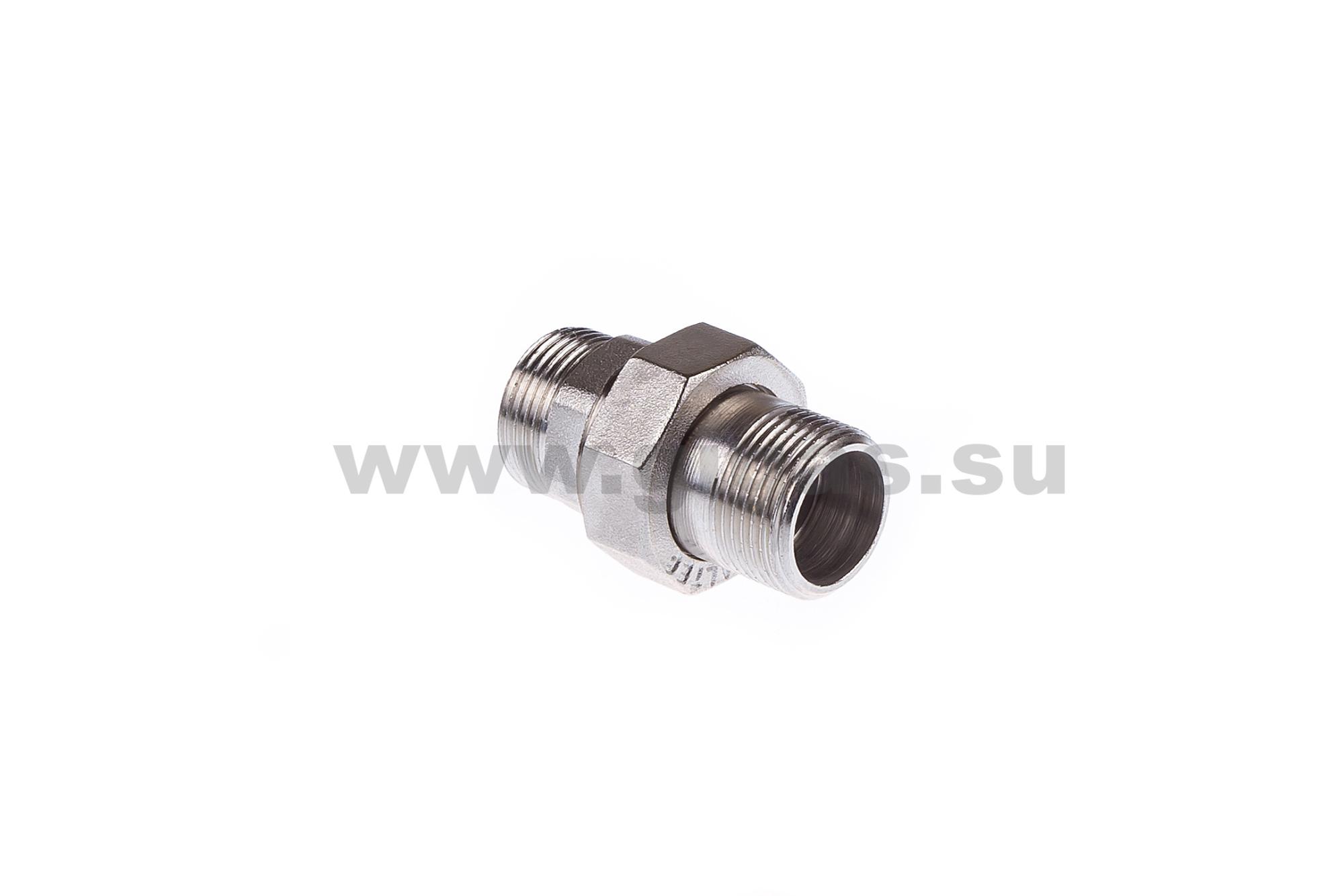 Сгон прямой разъемный (американка) 1/2" нар.-нар. (уп.10/250) Valtec