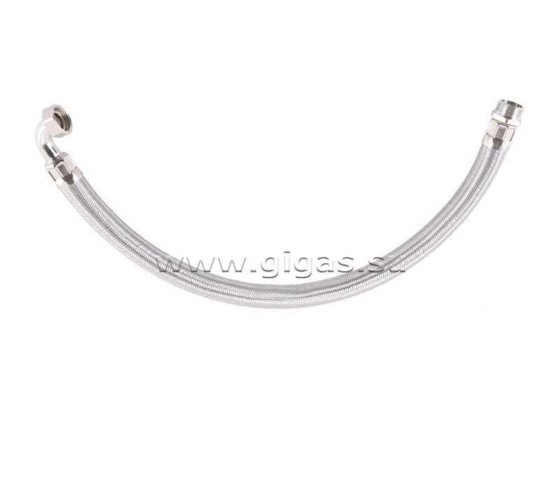 Шланг TF 600 FC 1" М 1" в металлоплетке INOX Джилекс