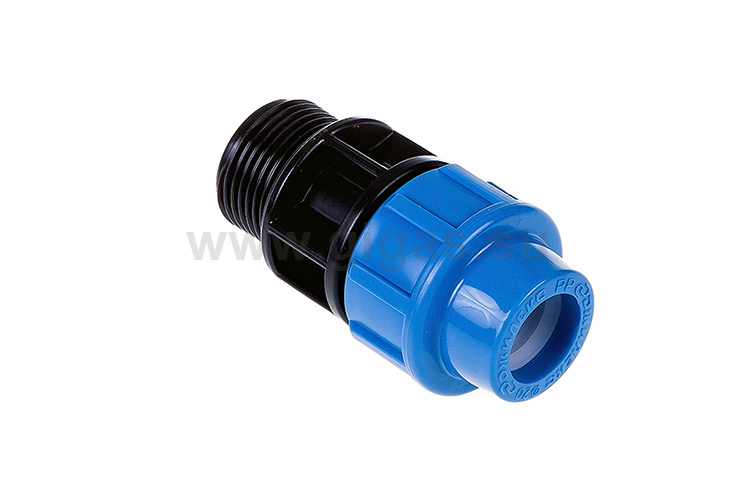 Муфта ПНД комбинированная с наружной трубной резьбой 20х1'' Джилекс ( уп 50)