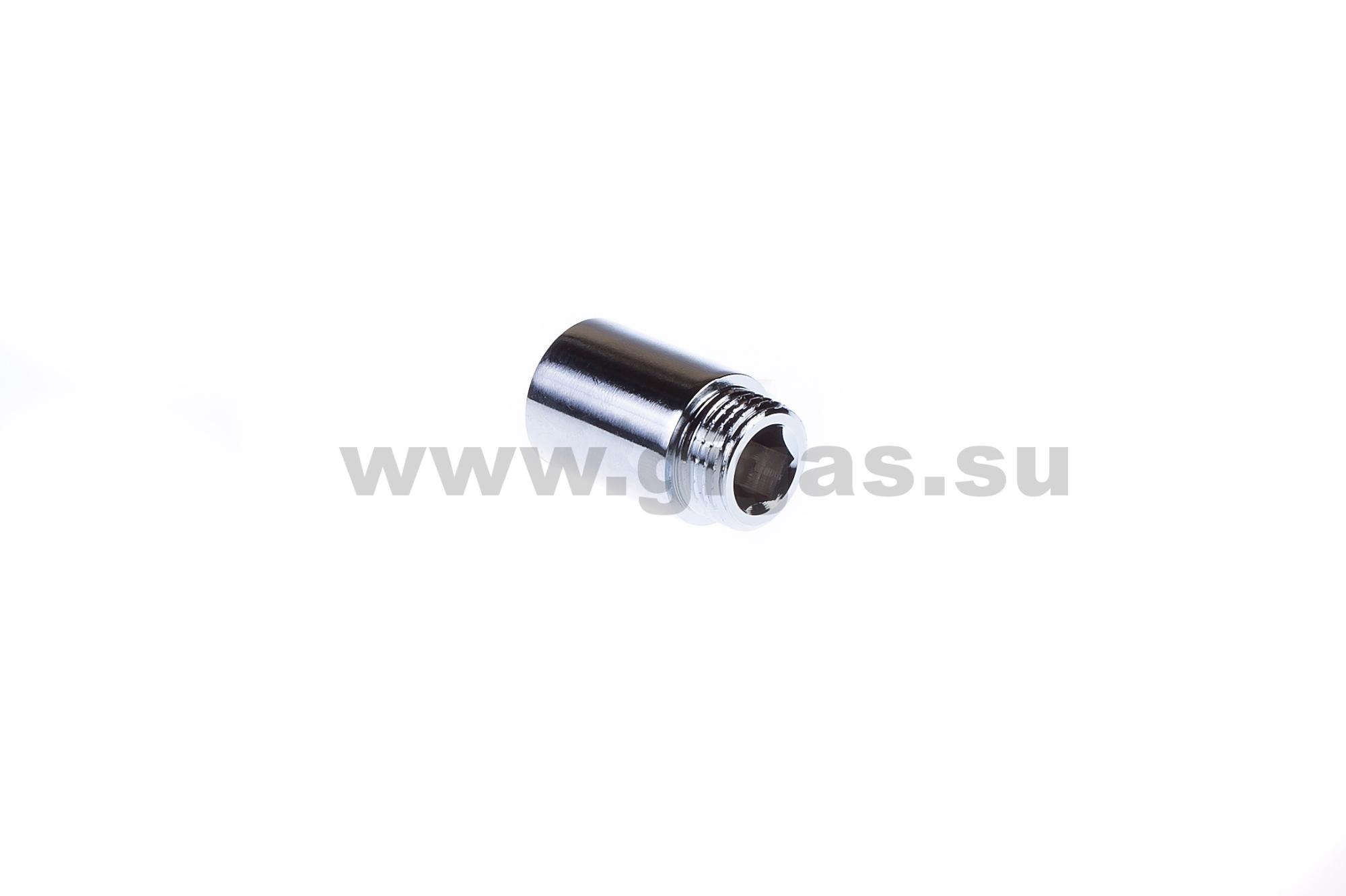 Удлинитель 1/2" вн. х40мм (Хром) Valtec (уп.10/140)