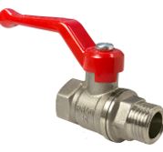 Кран шаровой 1" ВН-НР рычаг VALFEX (32/8 шт/уп)