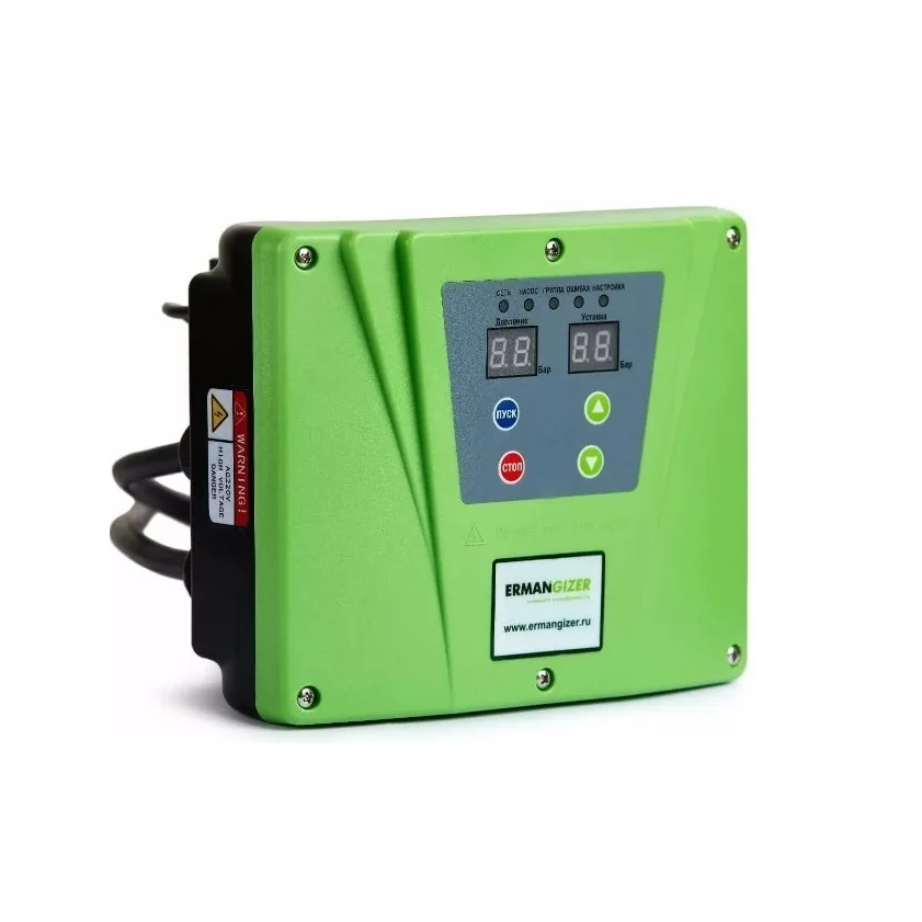 Контроллер насоса ERMANGIZER ER-G-220-03-2,2(220В,2200Вт,IP55) + выписывать АДМ-100.3-0,6 !