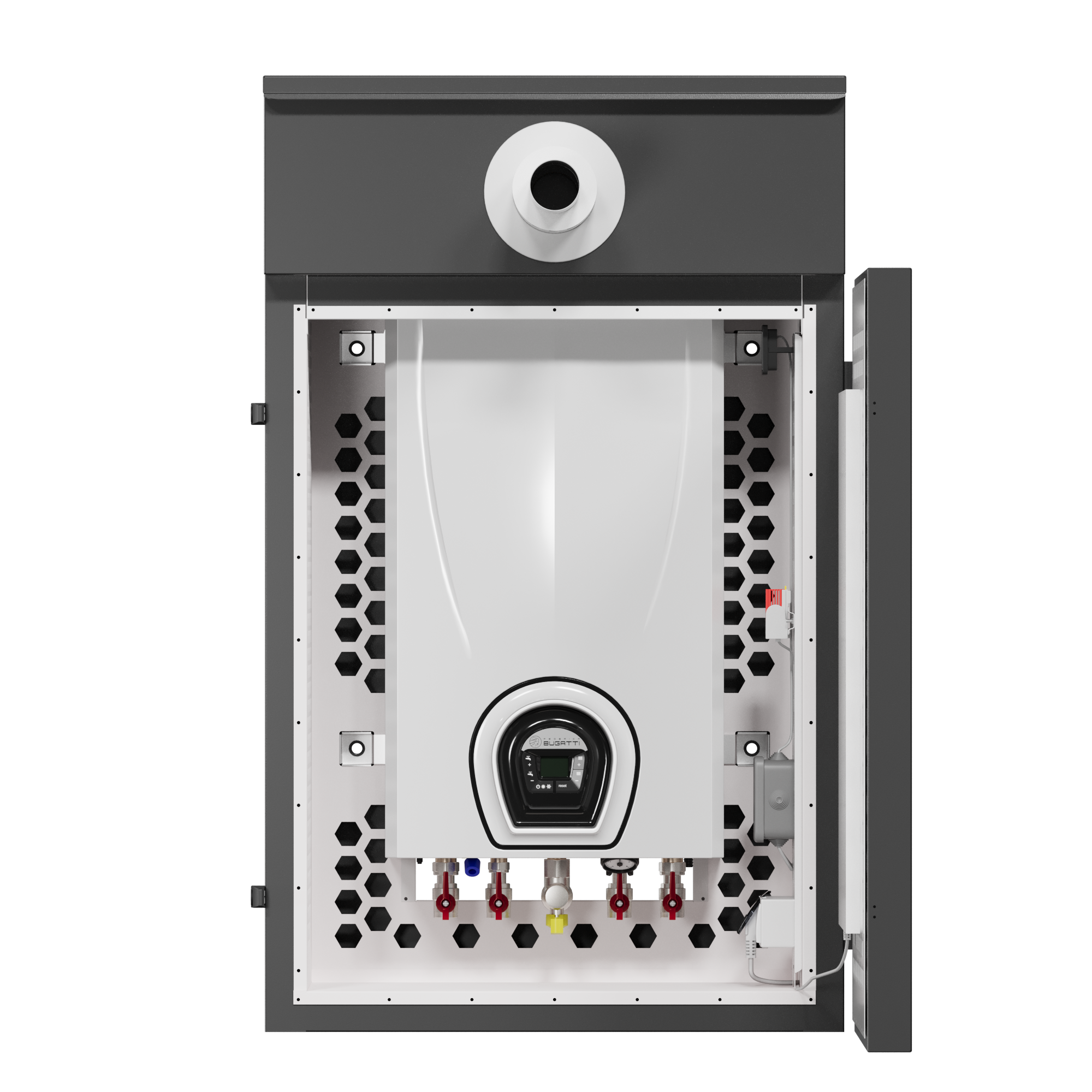 Котельная наружного размещения KRATS 32кВт 1к наст. исп.(с котлом Federica Bugatti VARME 32кВт 1к)