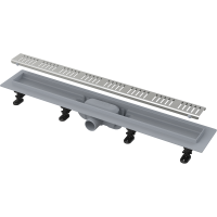 Водоотводящий желоб с порогами для перфорированной решетки APZ10