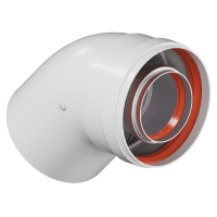 CW-45-01 отвод промежуточный раструб 60х100