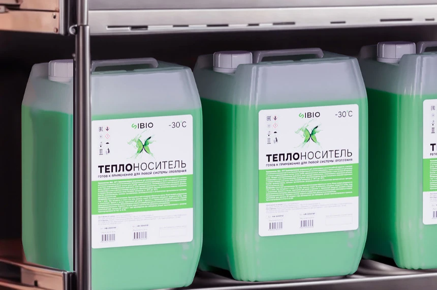 Теплоноситель Sibio 30 10 кг (пропиленгликоль) до -30 град. (100шт/паллета)