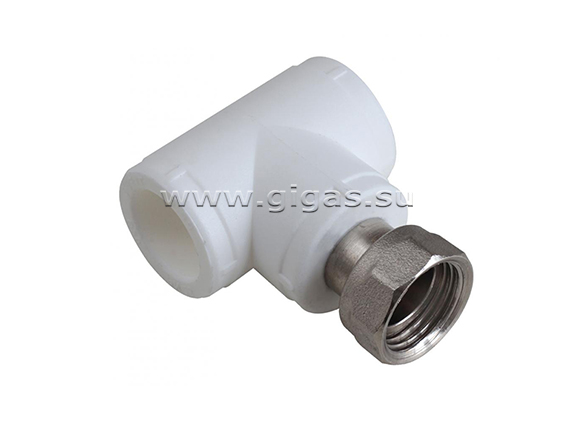 Тройник с накидной гайкой D25-3/4"-25 РВК ПП (50шт/уп)