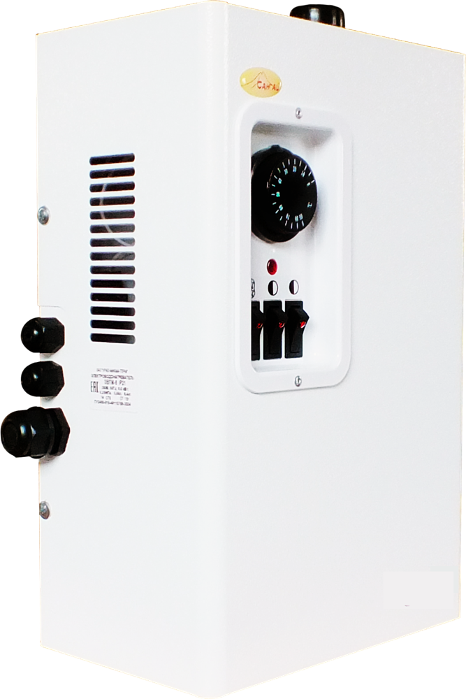 Котел электрический ЭВПМ-3.0 кВт ступени 1,5/3 кВт 220В ТЭН углерод.сталь Сангай