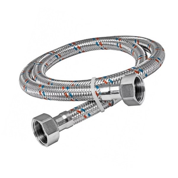 Гибкая подводка для воды 1/2" 250 см ВН-ВН AQUALINE