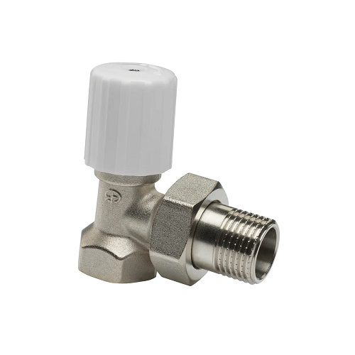Клапан регулирующий 1/2" угловой вн/нар с уплотнением AQUALINK (уп.1)