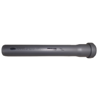 Труба ПП D 040 L 0250 СИНИКОН Серая Стандарт