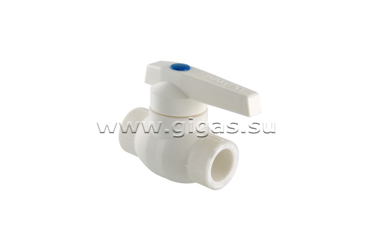 Кран PPR с латунной обоймой, 20мм (уп.5/120) Valtec