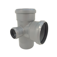 Крестовина двухплоскостная ПП D 110 110 50 87  леваяСИНИКОН Серая Стандарт