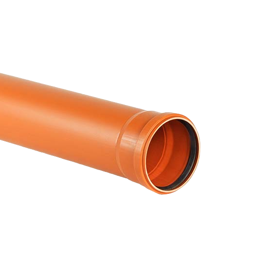 Труба ПП D110 SN4 L3000 Универсал (Оранжевая) наружная СИНИКОН (упак.15шт.)