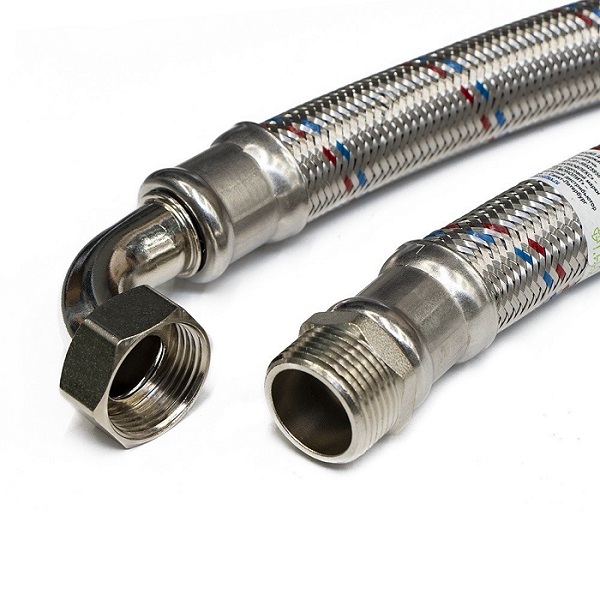 Гибкая подводка для воды угловая Гигант 1" 100 см ВН-НР AQUALINE (НЕТ У ПОСТАВЩИКА)