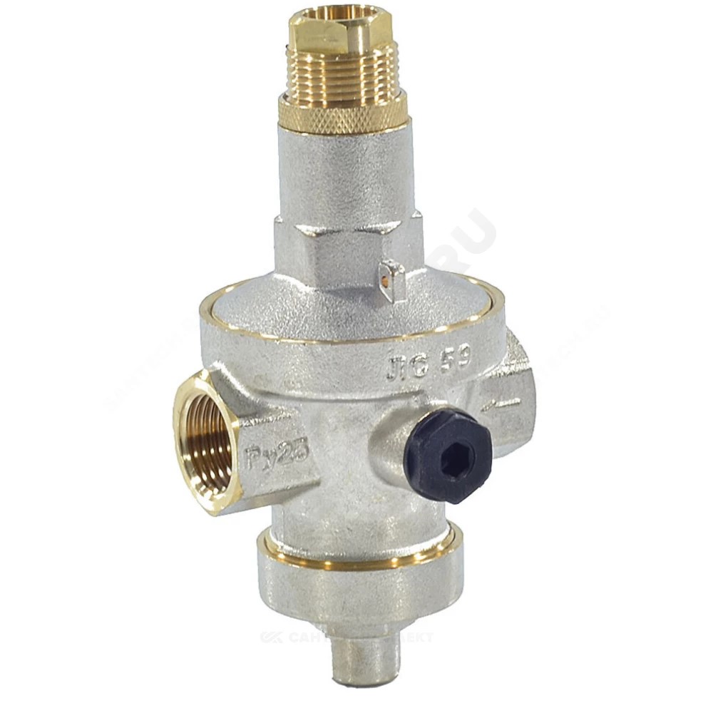 Редуктор давления мембранный ДУ15, ВР 1/2" от 1 до 7 (бар) SantechSystems